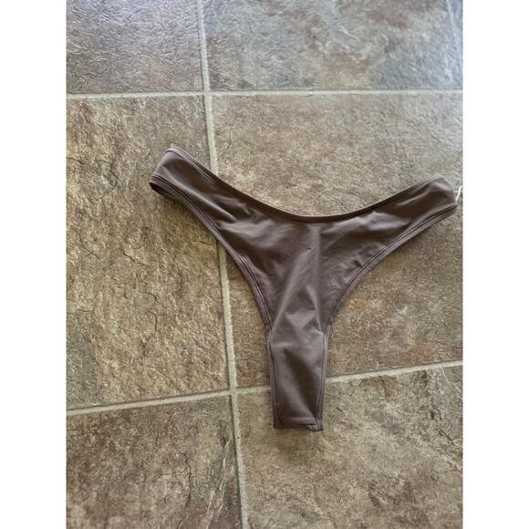 Skims Cotton Jersey Dip Thong Oxide Size 3X - Picture 3 of 5